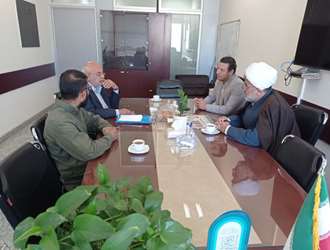 جلسه مسئولان دانشکده علوم قرآنی مشهد با رئیس شورای اسلامی شهر