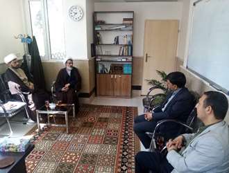 بازدید مسئولان دانشکده علوم قرآنی مشهد از مدرسه تخصصی قرآن و عترت